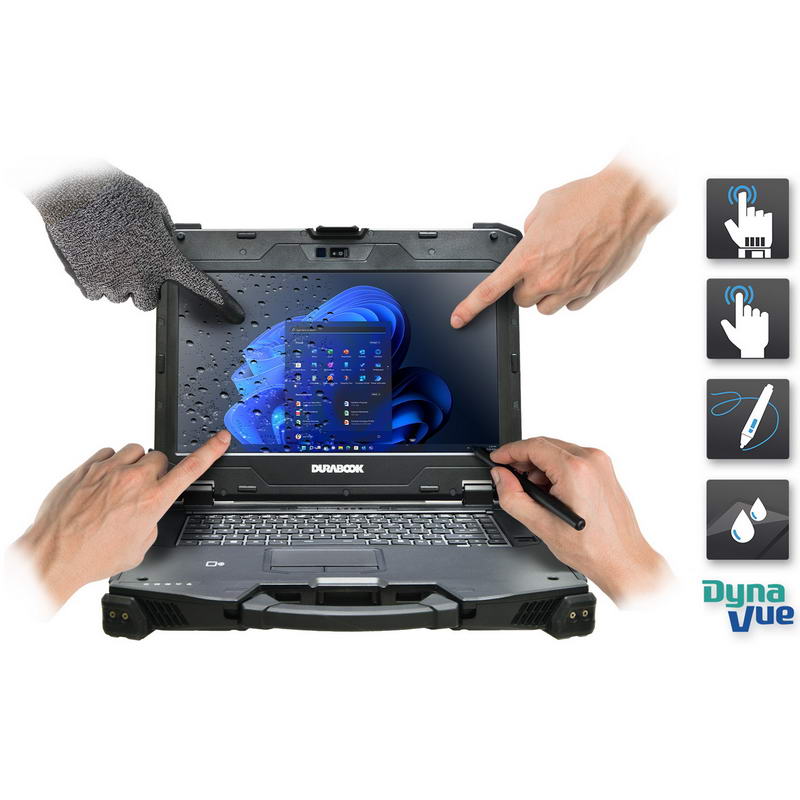 Ноутбук Durabook Z14 Basic (Z4E1Q4DA3BXX) Black - фото 6