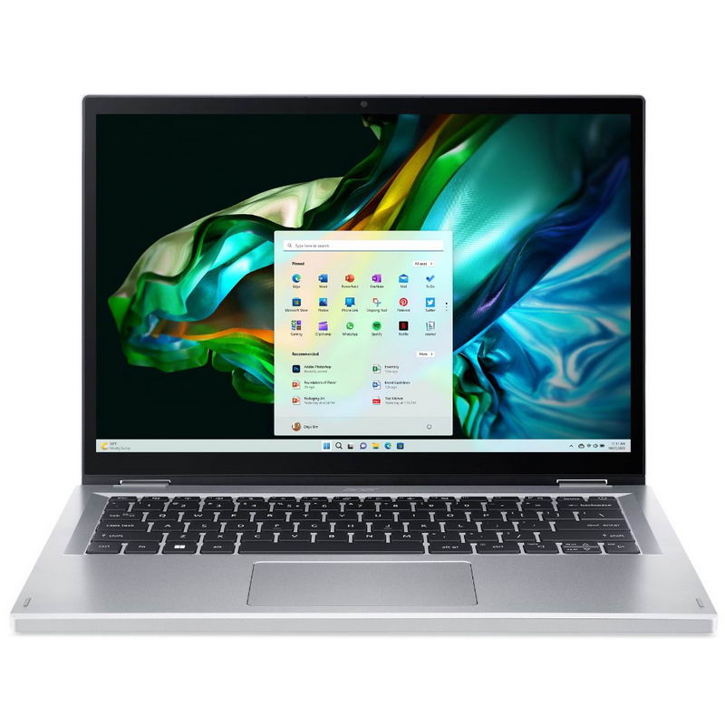 Ноутбук Acer Aspire 3 Spin 14 A3SP14-31PT-C326 (NX.KENEG.00H) Pure Silver - фото 1 Ноутбук Acer Aspire 3 Spin 14 A3SP14-31PT-C326 (NX.KENEG.00H) Pure Silver - фото 1