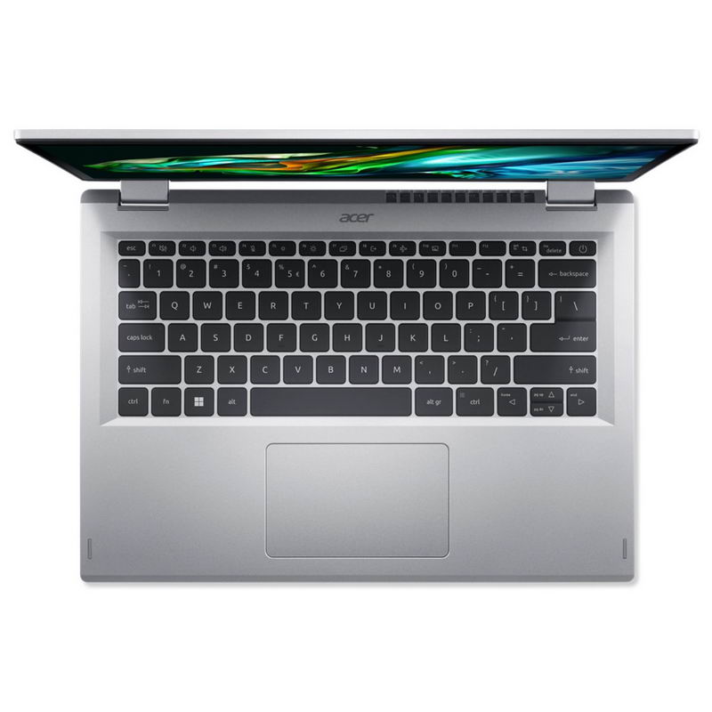 Ноутбук Acer Aspire 3 Spin 14 A3SP14-31PT-C326 (NX.KENEG.00H) Pure Silver - фото 4 Ноутбук Acer Aspire 3 Spin 14 A3SP14-31PT-C326 (NX.KENEG.00H) Pure Silver - фото 4