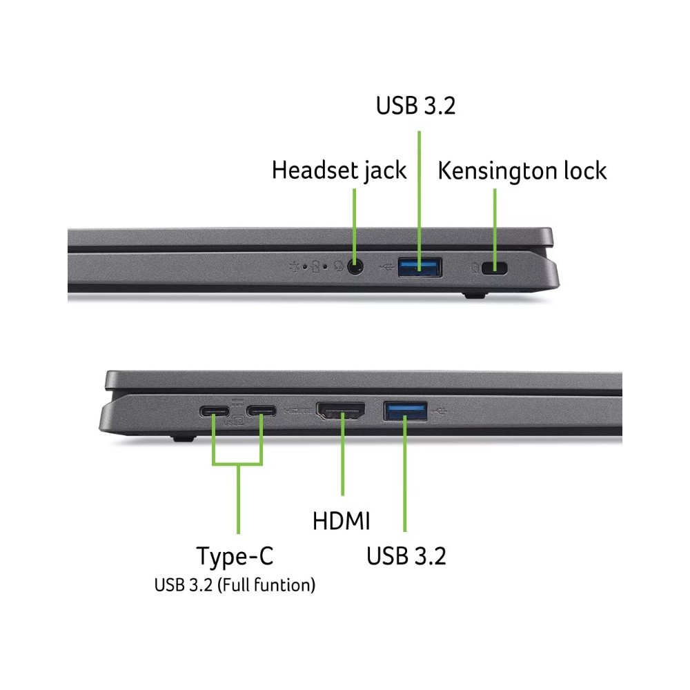 Ноутбук Acer Aspire Go 17 AG17-31P-309C (NX.J8ZEU.007) Steel Gray - фото 8 Ноутбук Acer Aspire Go 17 AG17-31P-309C (NX.J8ZEU.007) Steel Gray - фото 8