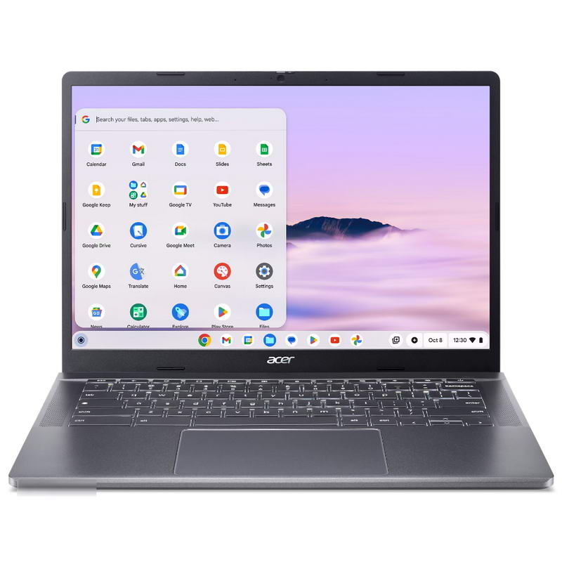Ноутбук Acer Chromebook Plus 514 CB514-3HT-R8W0 (NX.KP9EU.001) Steel Gray