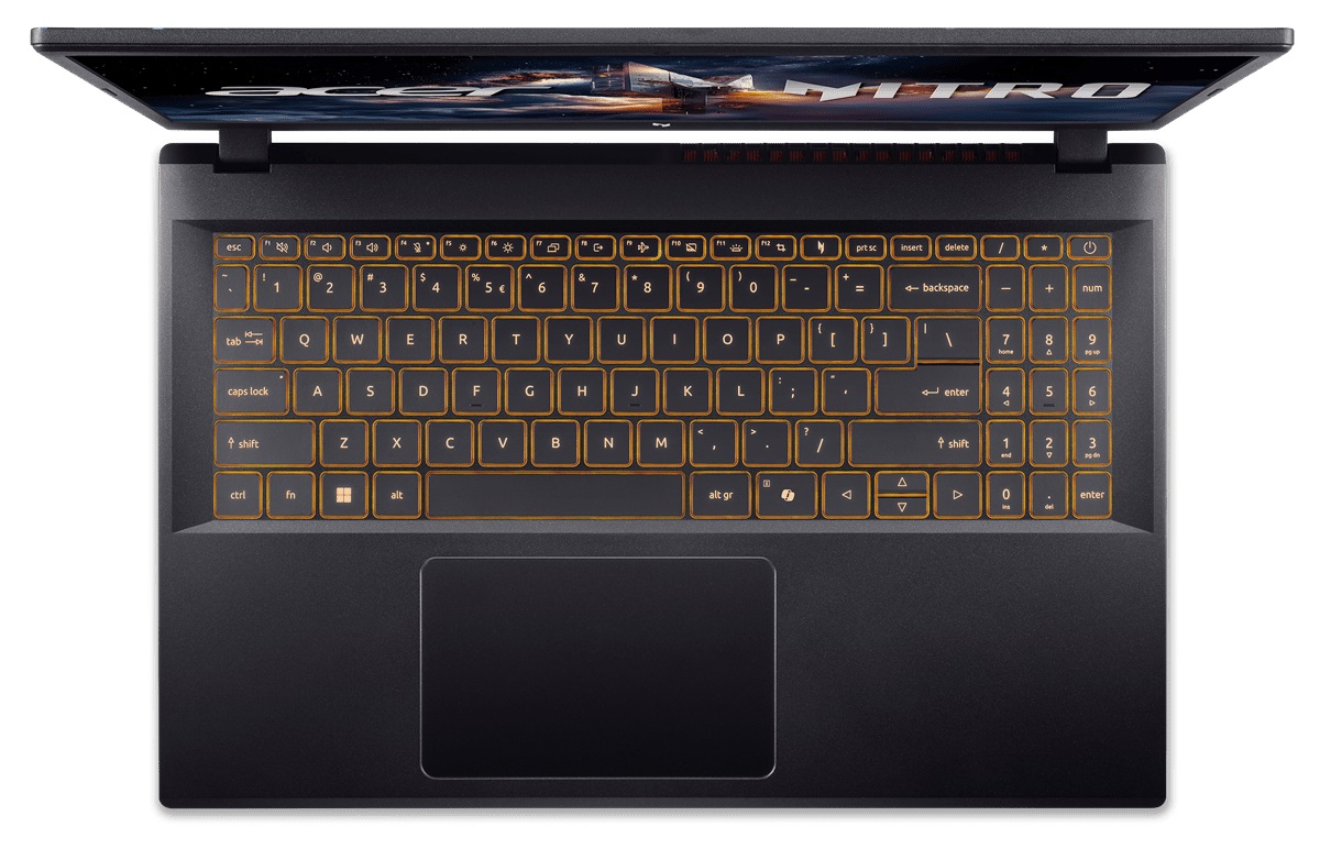 Ноутбук Acer Nitro V 15 ANV15-52-58E2 (NH.U1PAA.001) Obsidian Black - фото 1