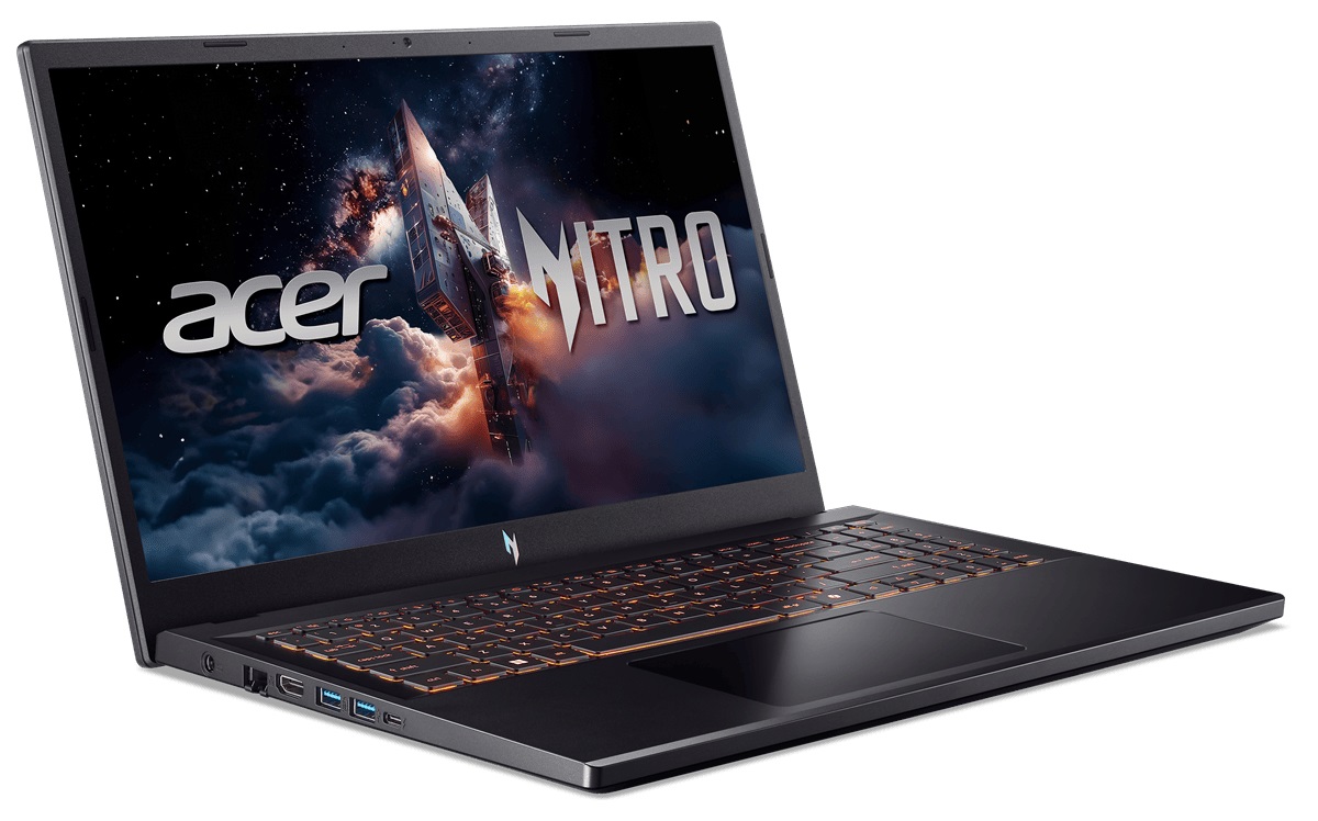 Ноутбук Acer Nitro V 15 ANV15-52-58E2 (NH.U1PAA.001) Obsidian Black - фото 2