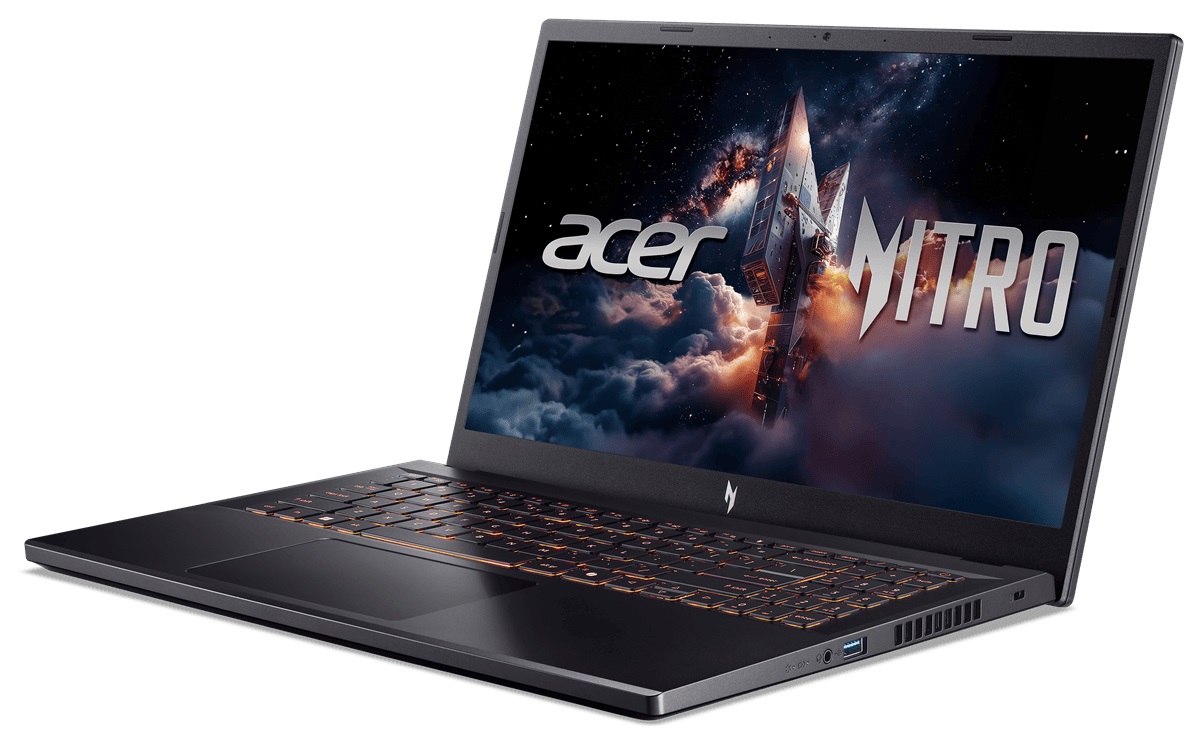 Ноутбук Acer Nitro V 15 ANV15-52-58E2 (NH.U1PAA.001) Obsidian Black - фото 3