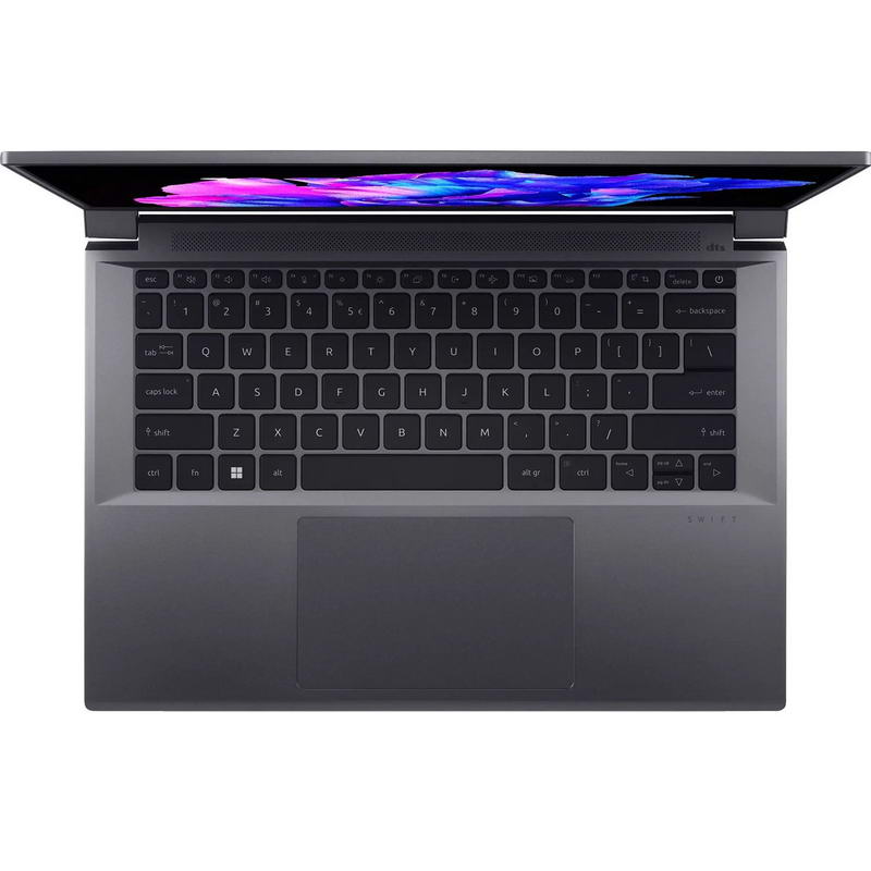 Ноутбук Acer Swift X OLED SFX14-71G (NX.KEVEX.00G) Steel Gray - фото 2 Ноутбук Acer Swift X OLED SFX14-71G (NX.KEVEX.00G) Steel Gray - фото 2