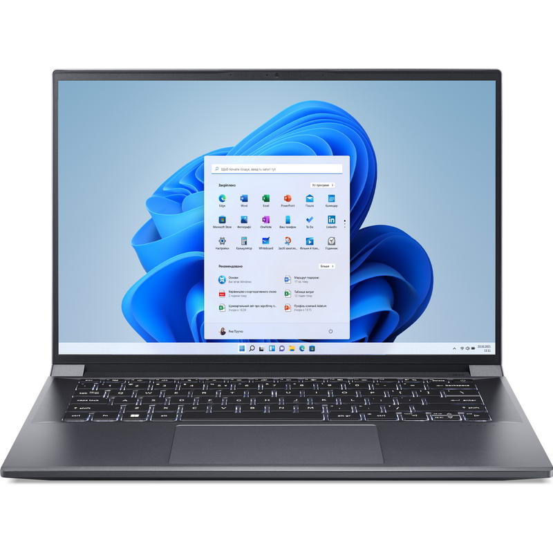 Ноутбук Acer Swift X OLED SFX14-71G (NX.KEVEX.00G) Steel Gray