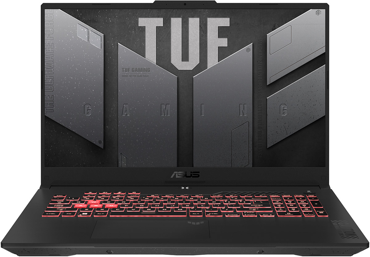 Ноутбук ASUS TUF Gaming A17 FA707 (FA707NUG-HX177) Mecha Gray
