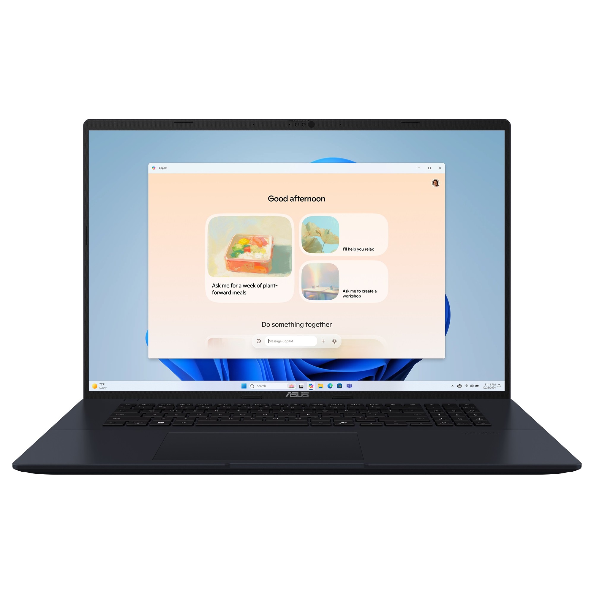 Ноутбук ASUS Vivobook 18 M1807GA-S8004W (90NB17Y1-M00070) Quiet Blue