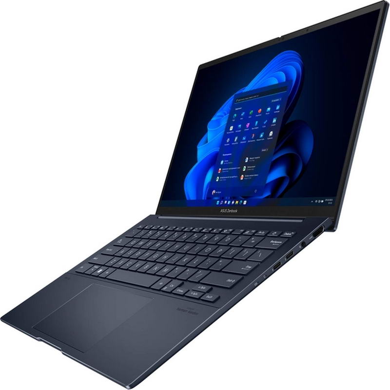 Ноутбук ASUS Zenbook 14 OLED UX3405MA-QD869W (90NB11R1-M01H70) Ponder Blue - фото 2 Ноутбук ASUS Zenbook 14 OLED UX3405MA-QD869W (90NB11R1-M01H70) Ponder Blue - фото 2
