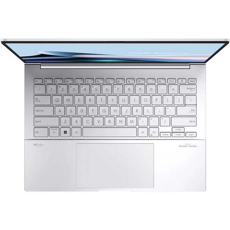 Ноутбук ASUS Zenbook 14 OLED UX3405MA-QD870W (90NB11R2-M01H80) Foggy Silver - фото 2