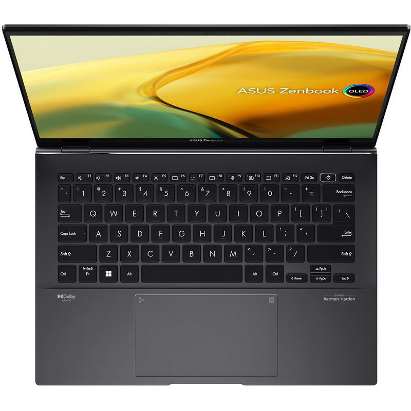Ноутбук ASUS ZenBook 14 UM3402 (UM3402YA-WS522T) Jade Black - фото 2