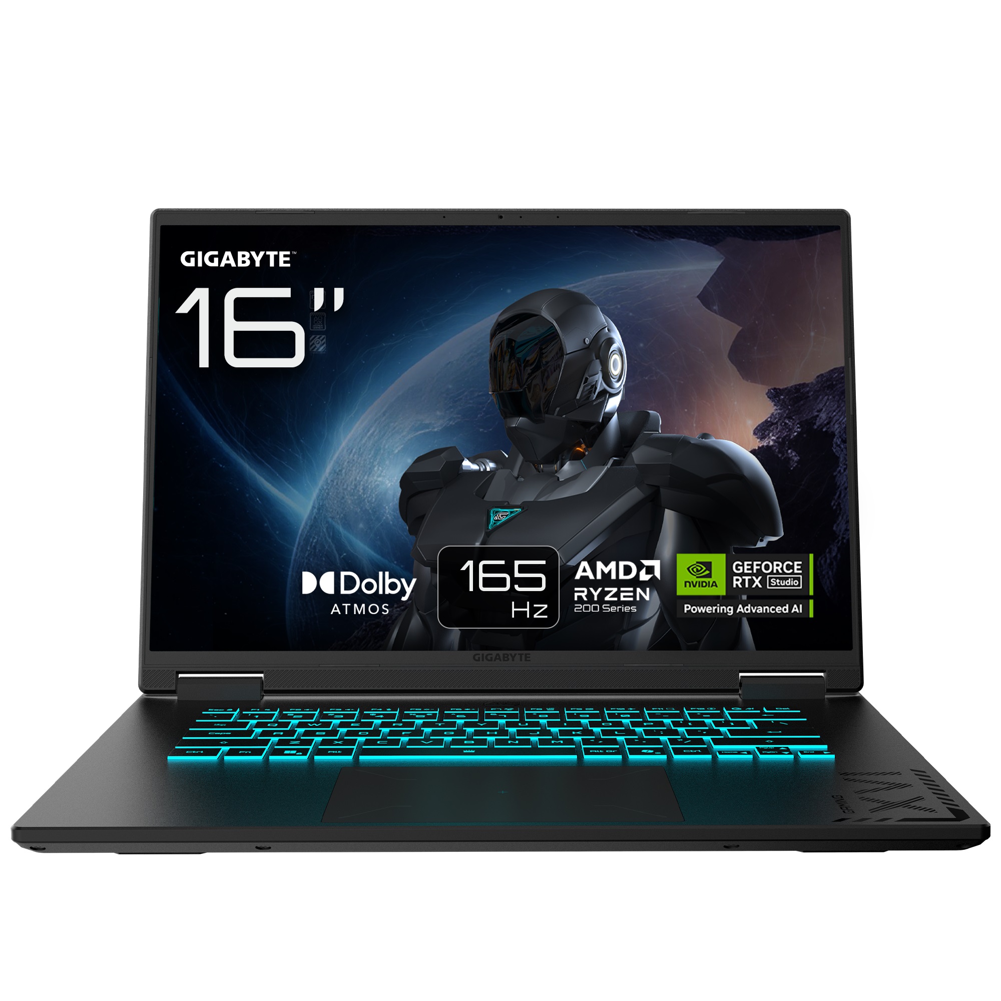 Ноутбук Gigabyte Gaming A16 (3VHK3UA864SD) Black Steel