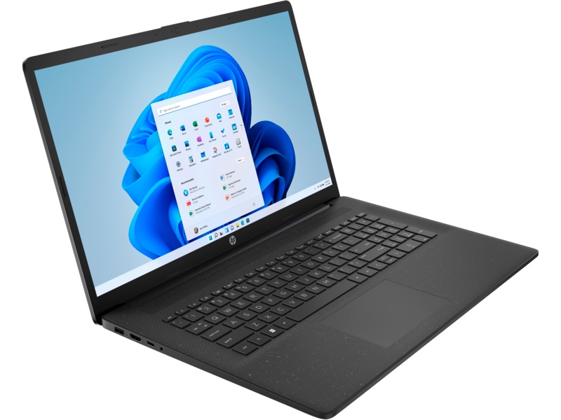 Ноутбук HP 17-cn0222ng (9R3L8EA) Black - фото 1
