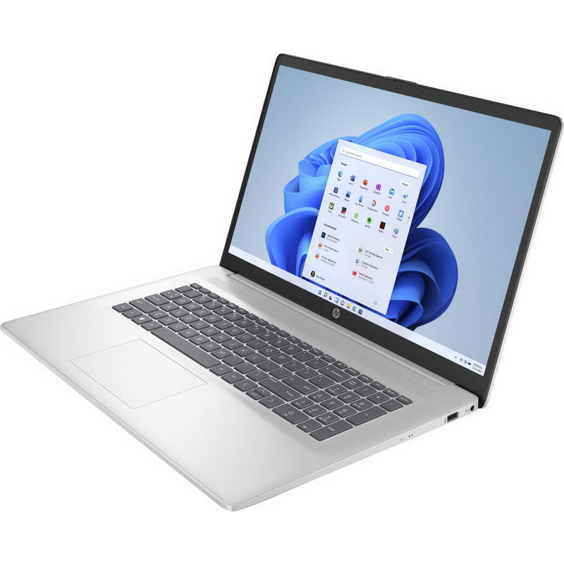 Ноутбук HP 17-cn2083dx (9P521UA) Silver - фото 2