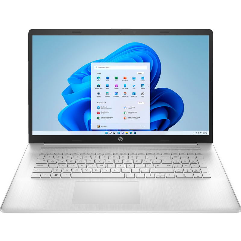 Ноутбук HP 17-cn3022ua (9H8Q6EA) Natural Silver