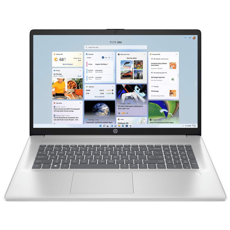 Ноутбук HP 17-cn3068cl (BD5B8UA) Natural Silver