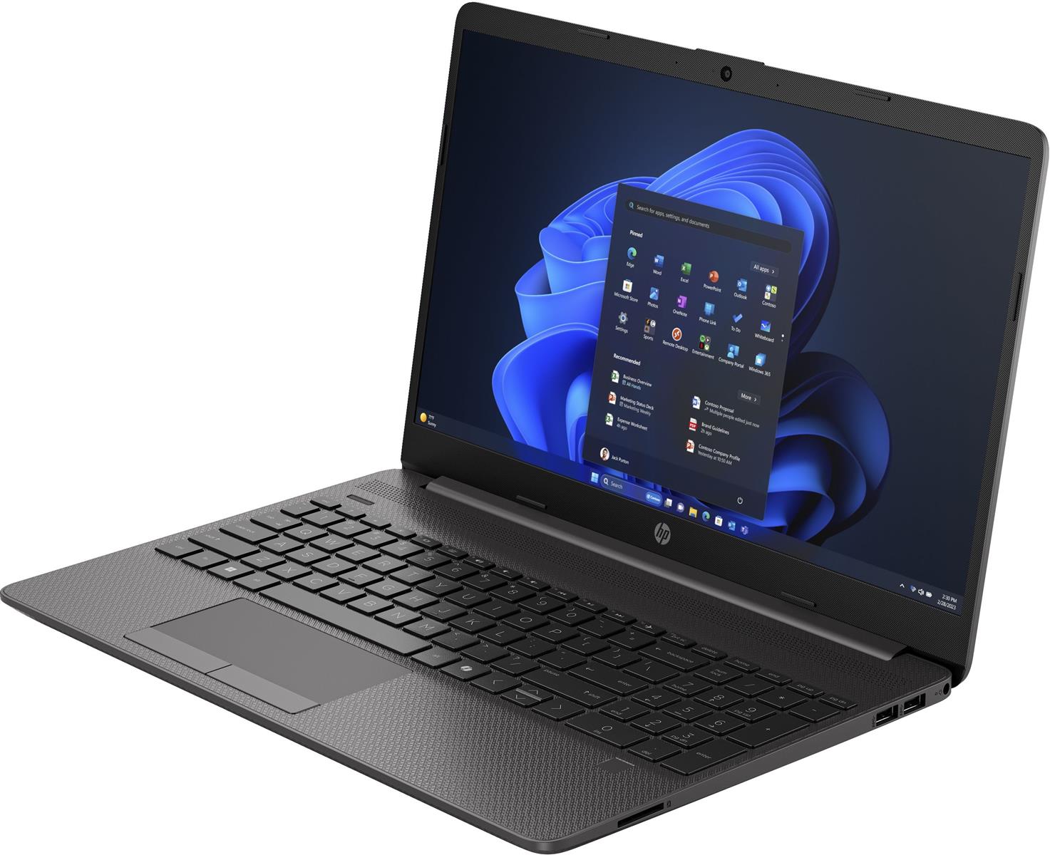 Ноутбук HP 250R G9 (AK9U0AT) Dark Ash Silver - фото 2