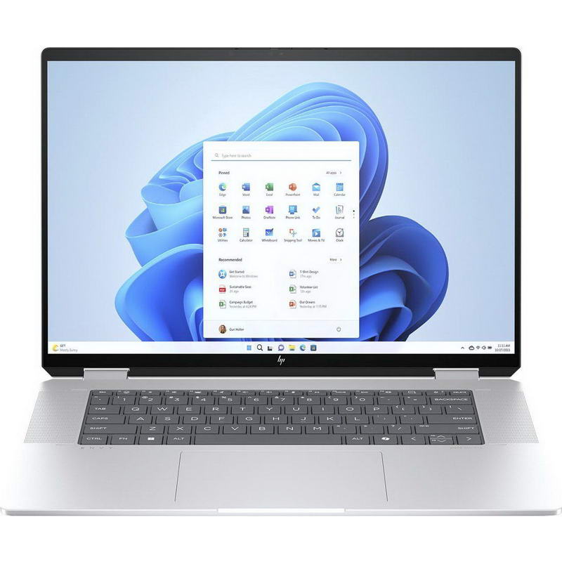 Ноутбук HP Envy x360 16-ac0013dx (9S1R35UA) Silver - фото 1
