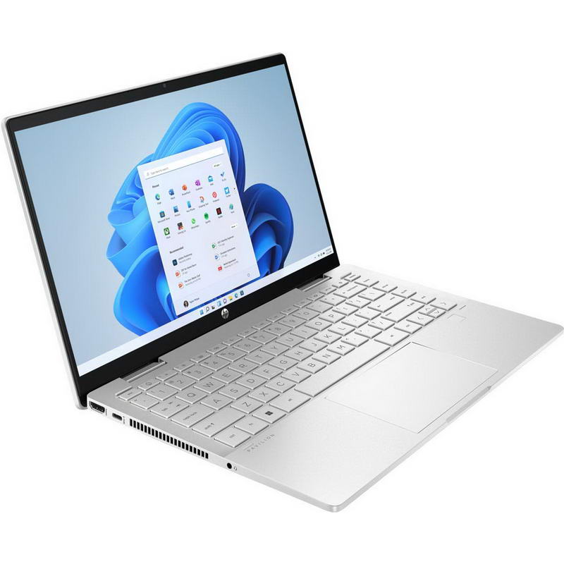 Ноутбук HP Pavilion x360 14-ek2012ua (A0NB5EA) Natural Silver - фото 2 Ноутбук HP Pavilion x360 14-ek2012ua (A0NB5EA) Natural Silver - фото 2