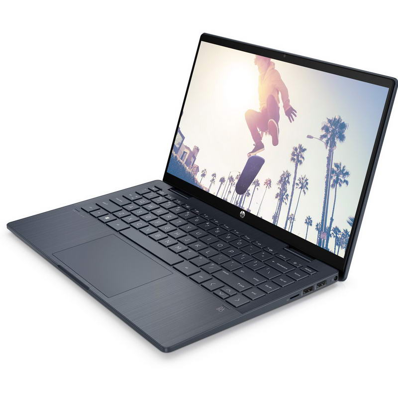 Ноутбук HP Pavilion x360 2-in-1 14-ek2006ua (BV5S3EA) Space Blue - фото 2 Ноутбук HP Pavilion x360 2-in-1 14-ek2006ua (BV5S3EA) Space Blue - фото 2