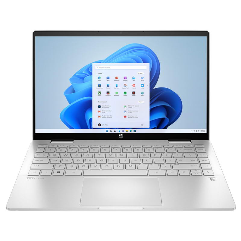 Ноутбук HP Pavilion x360 14-ek1012ua (B9PB9EA) Natural Silver