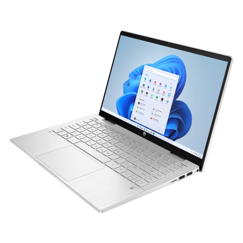 Ноутбук HP Pavilion x360 14-ek1012ua (B9PB9EA) Natural Silver - фото 4 Ноутбук HP Pavilion x360 14-ek1012ua (B9PB9EA) Natural Silver - фото 4
