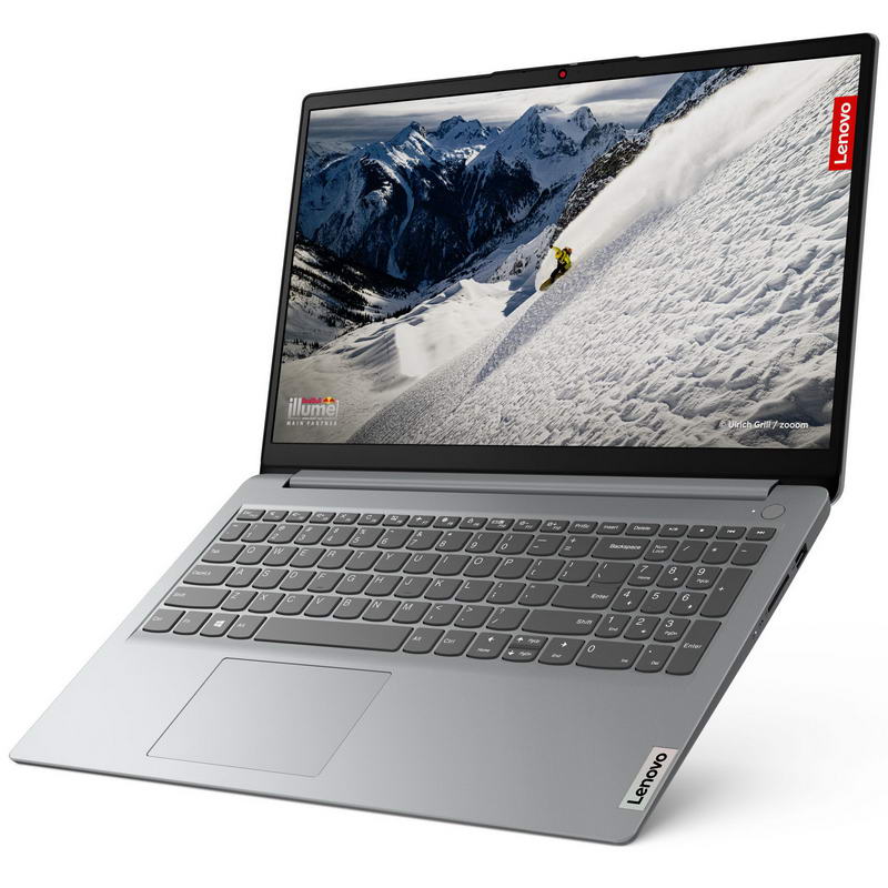 Ноутбук Lenovo IdeaPad 1 15AMN7 (82VG00XBRA) Cloud Grey - фото 1