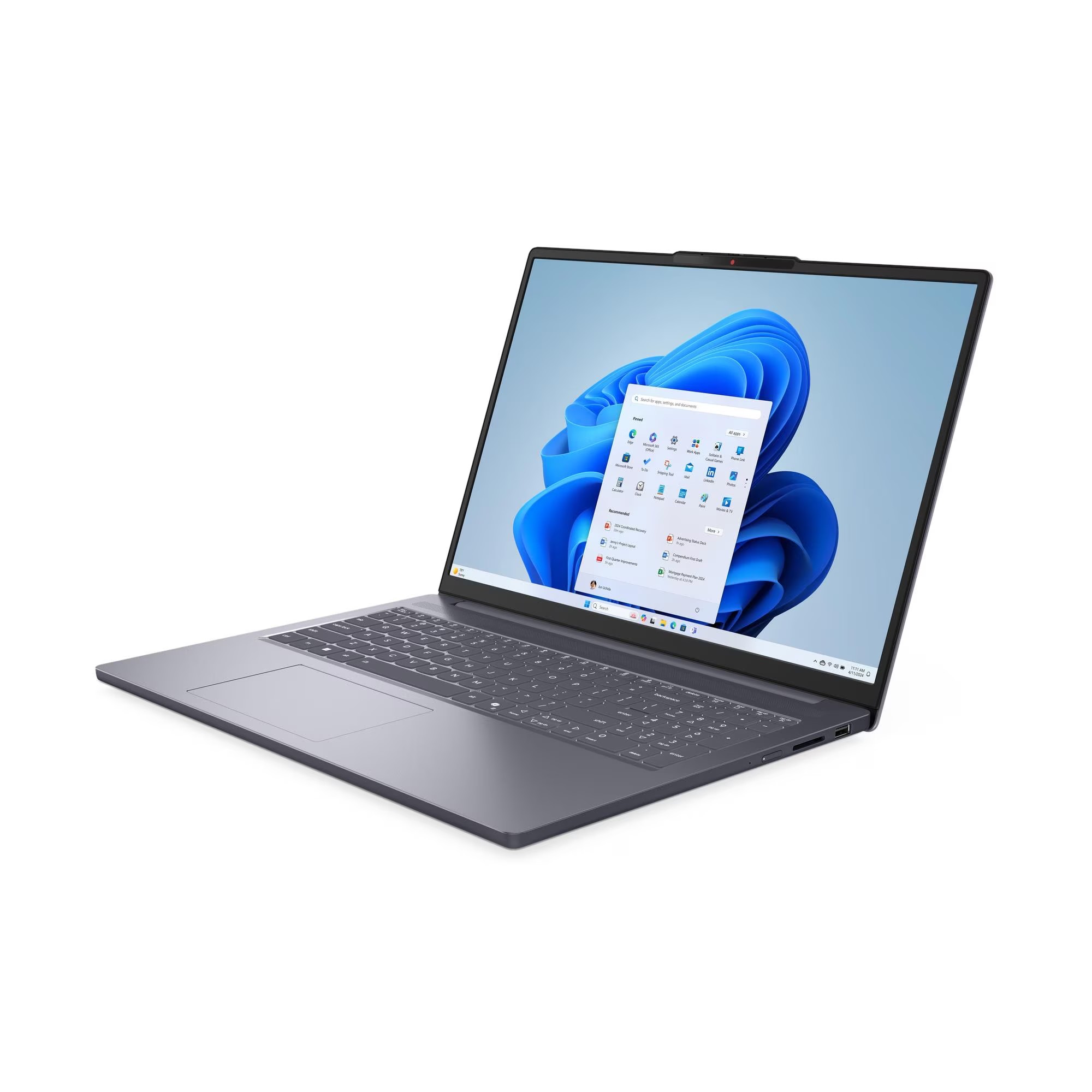 Ноутбук Lenovo IdeaPad Slim 3 16IRH10 (83K2008WRA) Luna Grey - фото 3