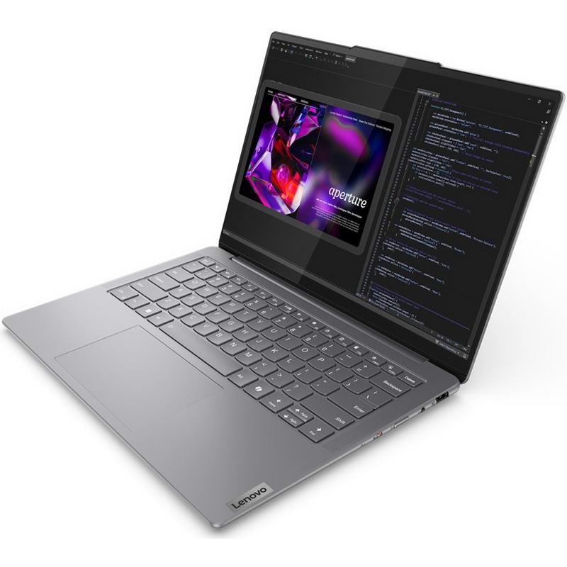 Ноутбук Lenovo Slim 7 14IMH9 (83D80000US) Luna Grey - фото 2 Ноутбук Lenovo Slim 7 14IMH9 (83D80000US) Luna Grey - фото 2
