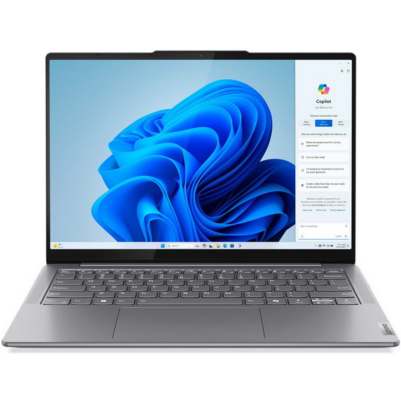 Ноутбук Lenovo Slim 7 14IMH9 (83D80000US) Luna Grey