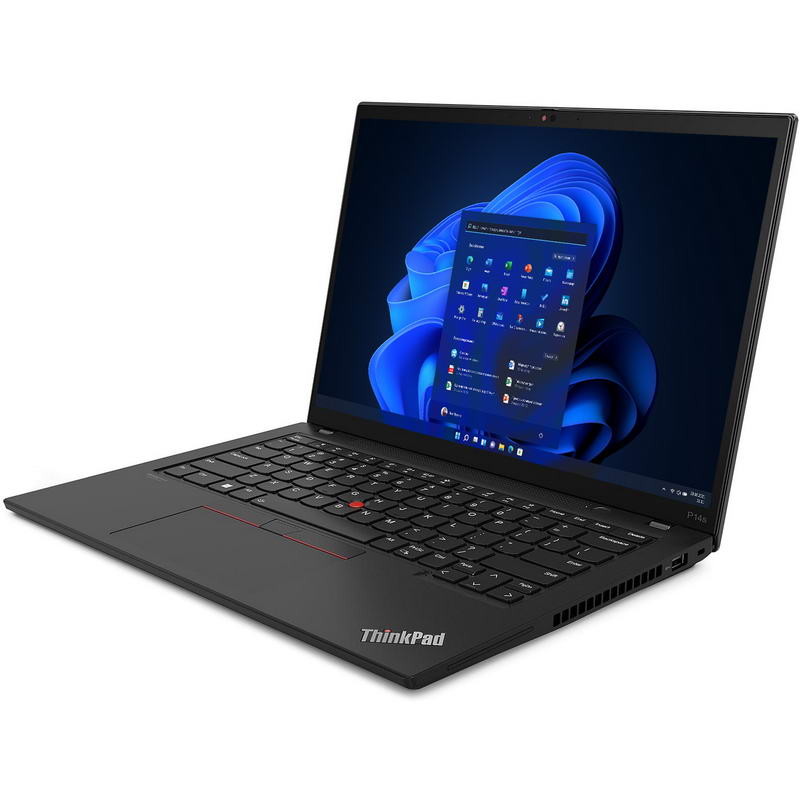 Ноутбук Lenovo ThinkPad P14s Gen 4 (21HGS1A800) Black - фото 2