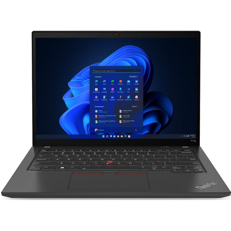 Ноутбук Lenovo ThinkPad P14s Gen 4 (21HGS1A800) Black