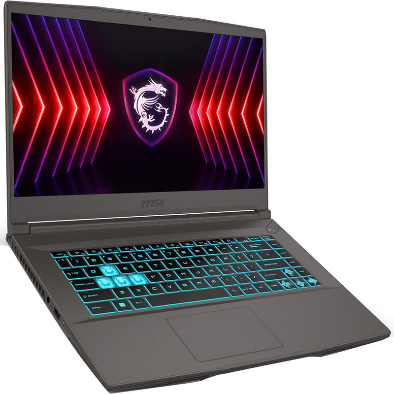 Ноутбук MSI Thin 15 B13VF (B13VF-28294US) Black - фото 1