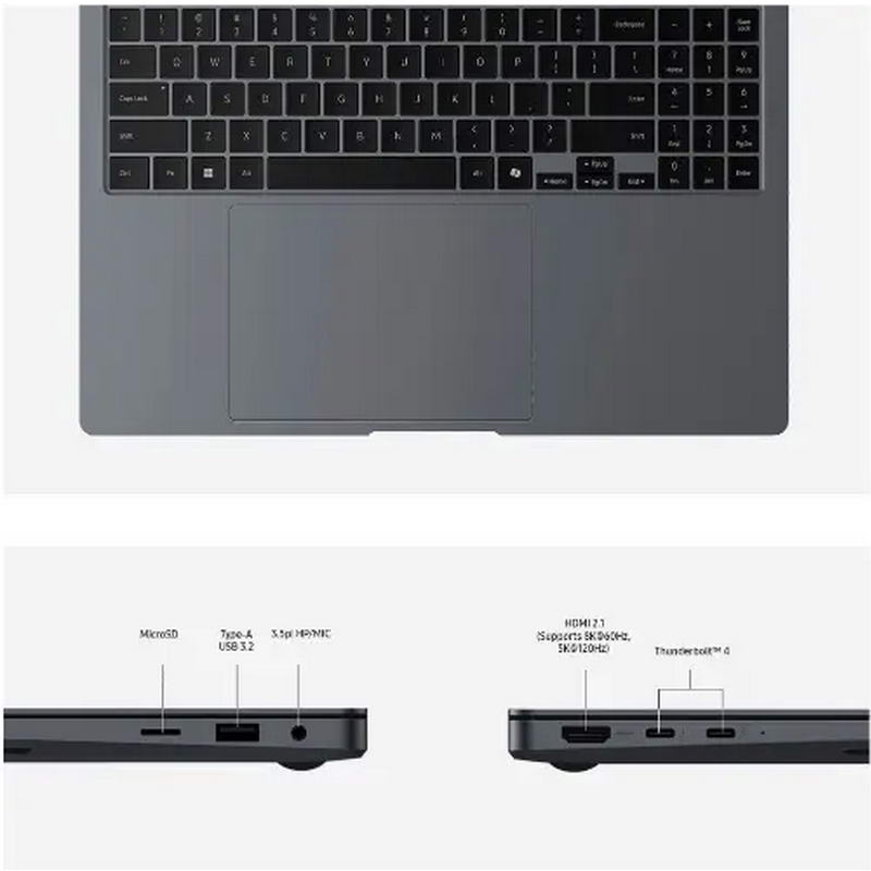 Ноутбук Samsung Galaxy Book4 Ultra (NP960XGL-XG2US) Moonstone Gray - фото 2