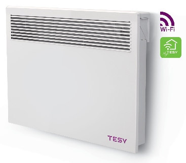 Конвектор TESY CN 051 150 EI CLOUD W + колесная платформа