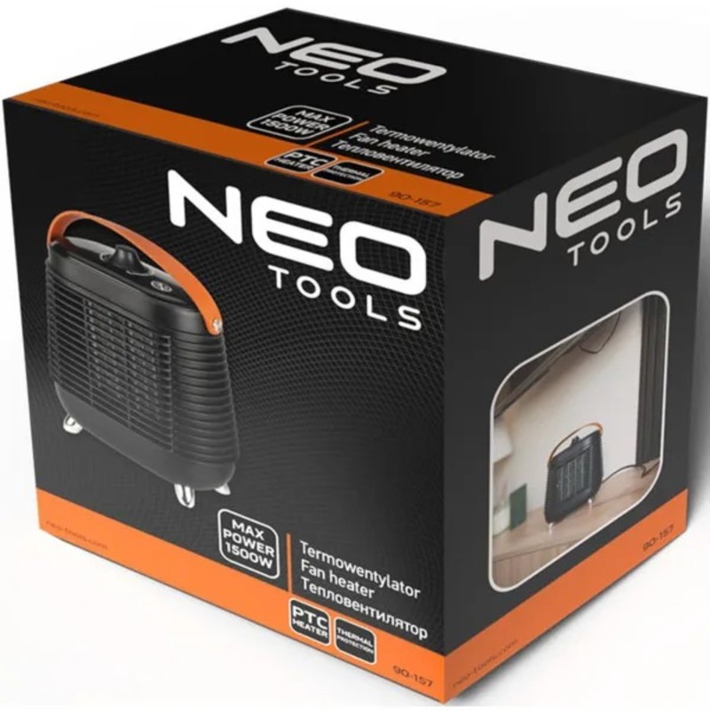 Тепловентилятор Neo Tools 90-157 - фото 4 Тепловентилятор Neo Tools 90-157 - фото 4