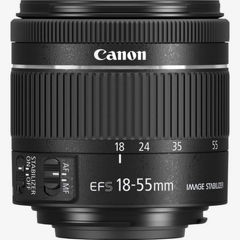 Объектив Canon EF-S 18-55mm f/3,5-5,6 IS STM (1620C005) Объектив Canon EF-S 18-55mm f/3,5-5,6 IS STM (1620C005)