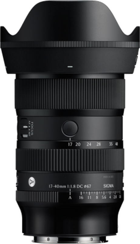Об'єктив Sigma AF 17-40mm f/1.8 DC Art (Canon RF)