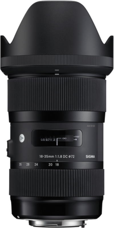 Об'єктив Sigma AF 18-35mm f/1,8 DC HSM (Canon)
