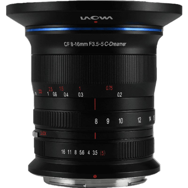 Об'єктив LAOWA 8-16mm f/3,5-5 Zoom CF Canon RF (APS-C)
