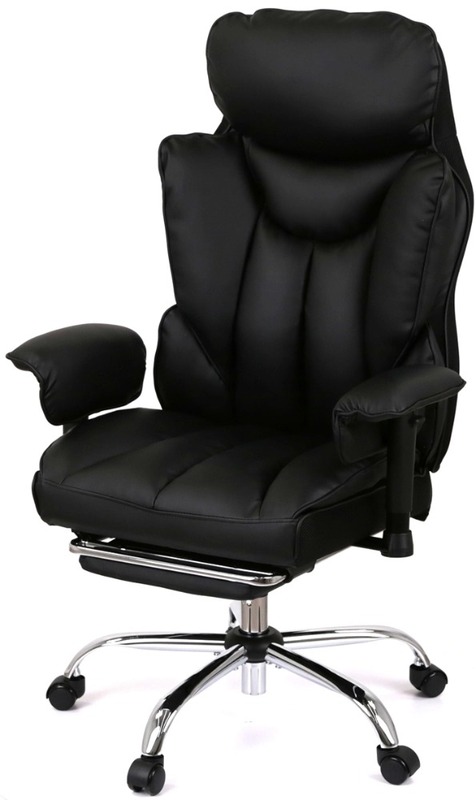Офисное кресло АКЛАС Бамбетель 10093H Черный (PU Black) (00158595)