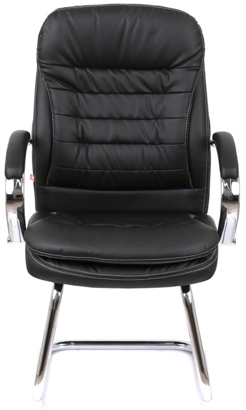 Крісло конференційне АКЛАС Валенсія CF (XY-7004G-1) Чорний (PU Black) (00161482)