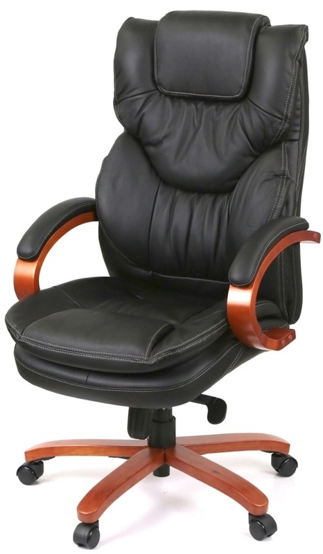 Крісло АКЛАС Флорида EX (GB-233WW) Чорний (Шкіра LC-A black) (00163346) - фото 1 Крісло АКЛАС Флорида EX (GB-233WW) Чорний (Шкіра LC-A black) (00163346) - фото 1