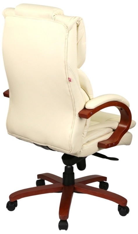 Крісло АКЛАС Флорида EX GB-233WW (Шкіра LC-F Beige) (00163347) - фото 3