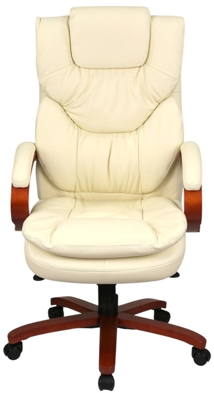 Крісло АКЛАС Флорида EX GB-233WW (Шкіра LC-F Beige) (00163347)