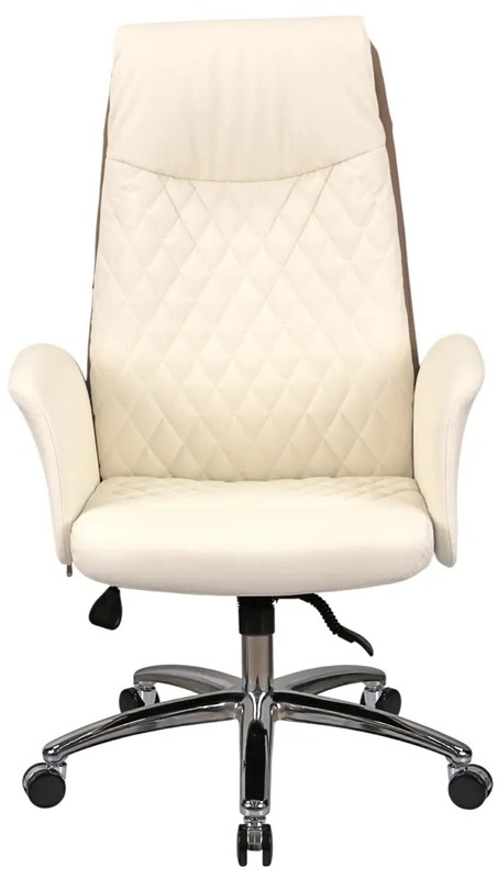 Офисное кресло АКЛАС Ай-Петри CH ANF (PU Beige 2572/PU Brown 2574) (00179836)