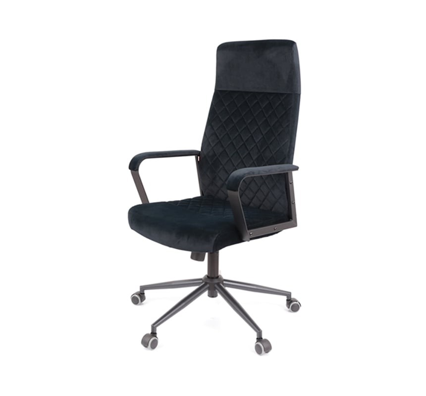Кресло АКЛАС Авис TILT Черный Black fabric (127048)