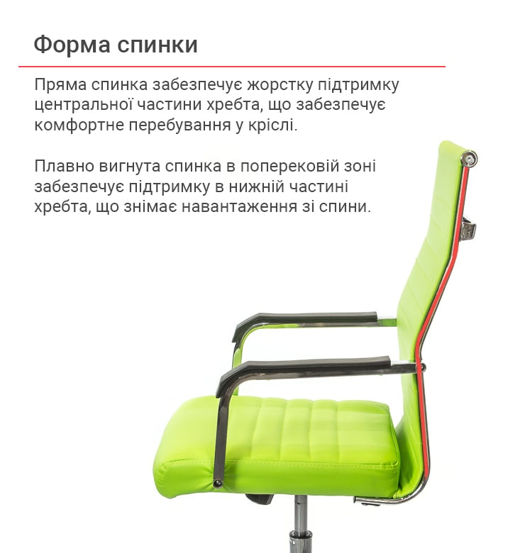 Кресло АКЛАС Кап FX СН TILT Зеленый PU lime green (9902) - фото 4 Кресло АКЛАС Кап FX СН TILT Зеленый PU lime green (9902) - фото 4