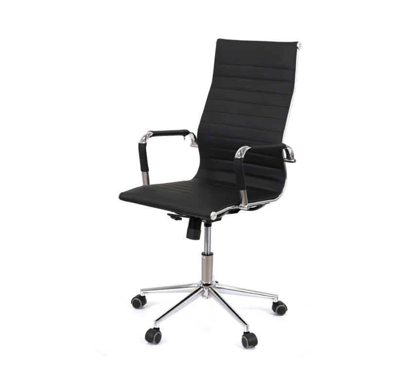 Крісло АКЛАС Кап PB Tilt XY-8101 Чорний PU Black (148893)