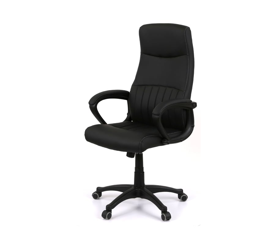 Кресло АКЛАС Крон TILT SP-8320-6N Черный PU Black (142832)